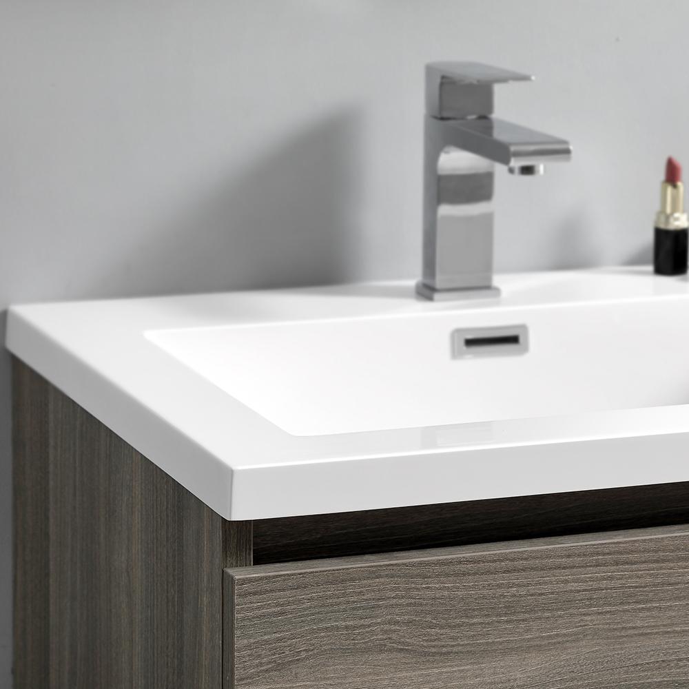 Fresca Lazzaro 24" Free Standing Modern Bathroom Vanity w/ Medicine Cabinet Vanity Fresca 