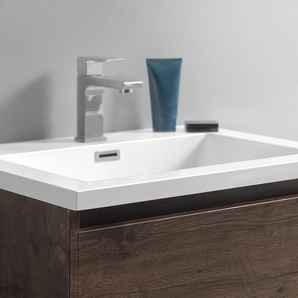 Fresca Lazzaro 24" Free Standing Modern Bathroom Vanity w/ Medicine Cabinet Vanity Fresca 