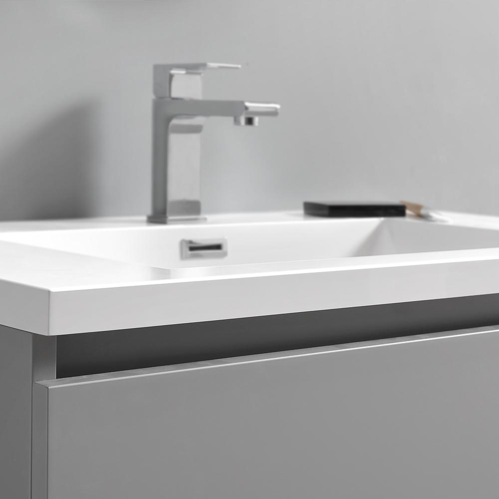 Fresca Lazzaro 30" Free Standing Modern Bathroom Vanity w/ Medicine Cabinet Vanity Fresca 