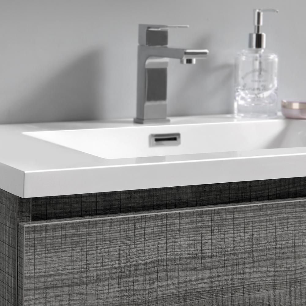 Fresca Lazzaro 30" Free Standing Modern Bathroom Vanity w/ Medicine Cabinet Vanity Fresca 