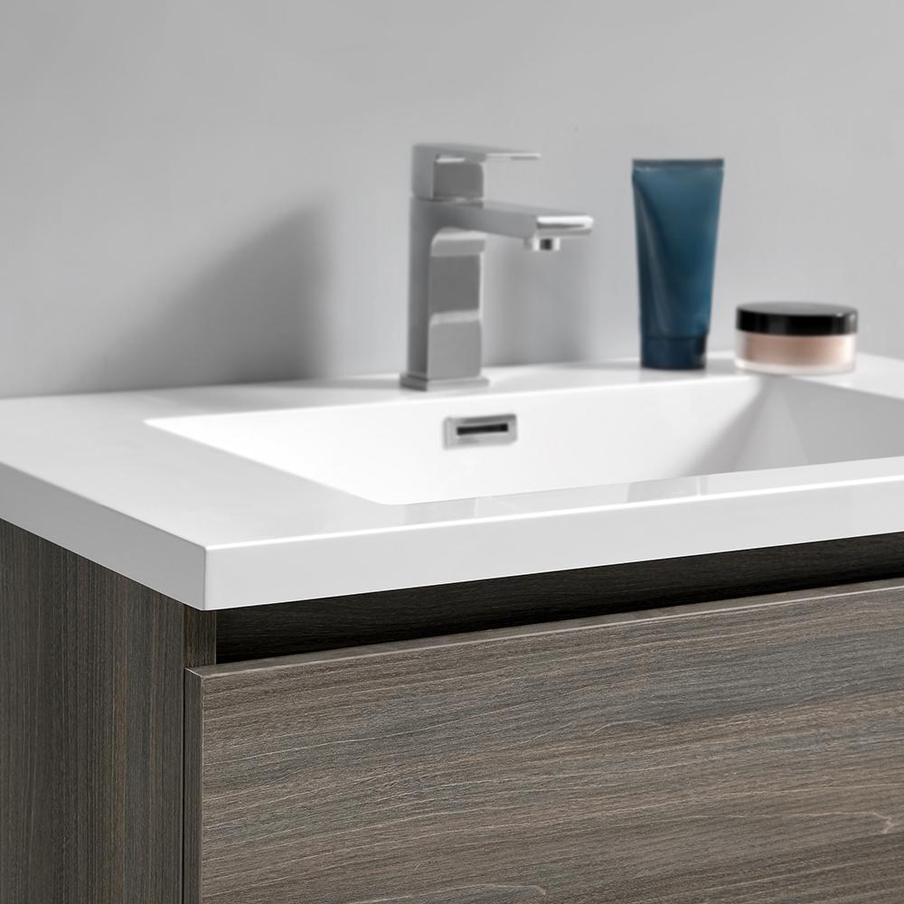 Fresca Lazzaro 30" Free Standing Modern Bathroom Vanity w/ Medicine Cabinet Vanity Fresca 