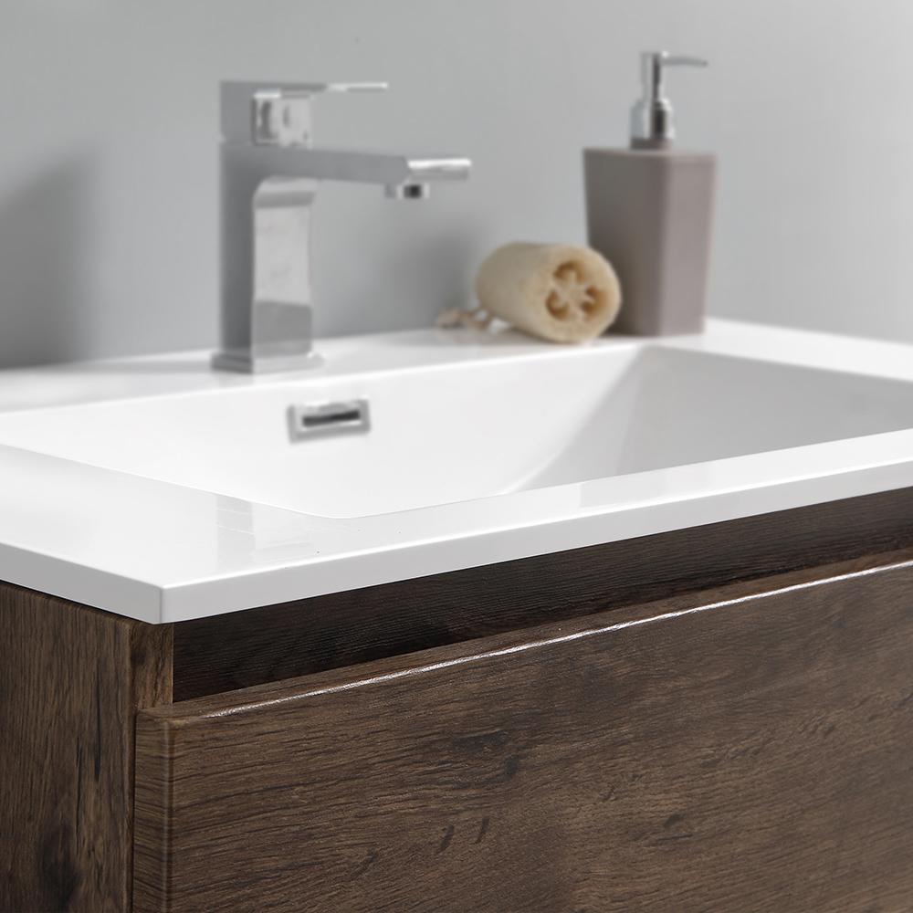 Fresca Lazzaro 30" Free Standing Modern Bathroom Vanity w/ Medicine Cabinet Vanity Fresca 