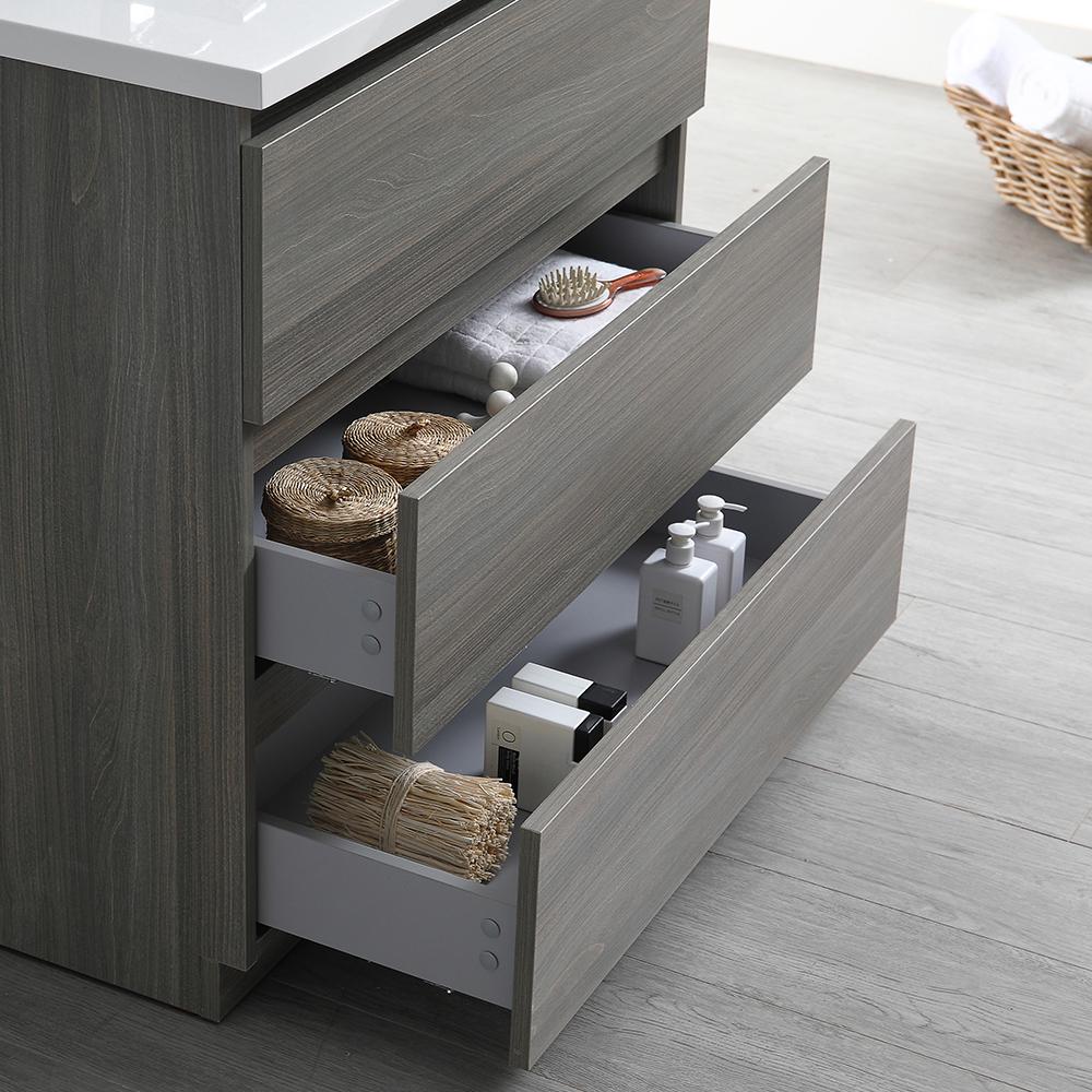 Fresca Lazzaro 36" Free Standing Modern Bathroom Vanity w/ Medicine Cabinet Vanity Fresca 