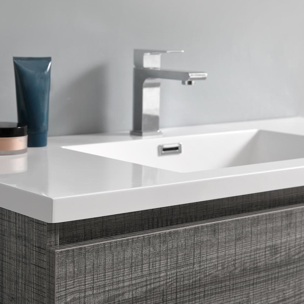 Fresca Lazzaro 42" Free Standing Modern Bathroom Vanity w/ Medicine Cabinet Vanity Fresca 