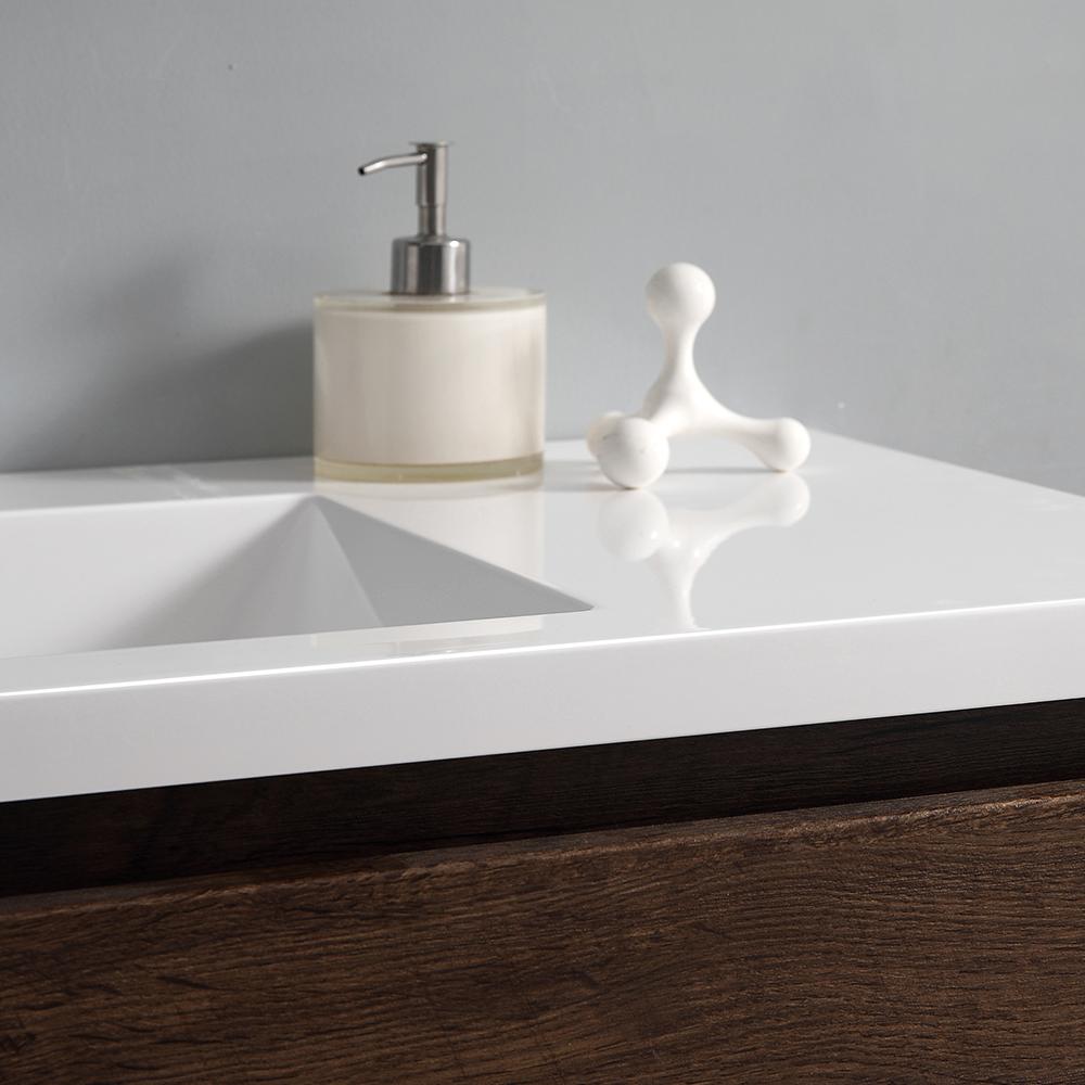 Fresca Lazzaro 42" Free Standing Modern Bathroom Vanity w/ Medicine Cabinet Vanity Fresca 