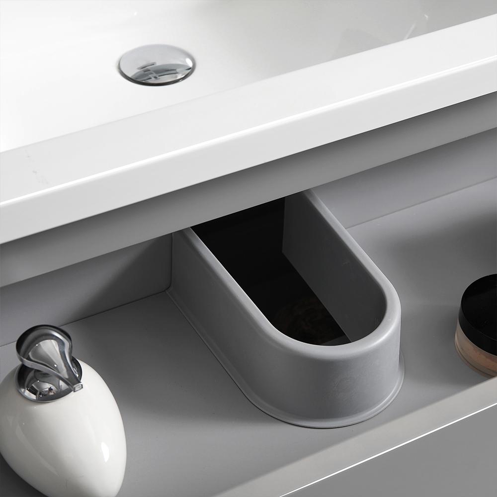 Fresca Lazzaro 60" Free Standing Single Sink Modern Bathroom Vanity w/ Medicine Cabinet Vanity Fresca 