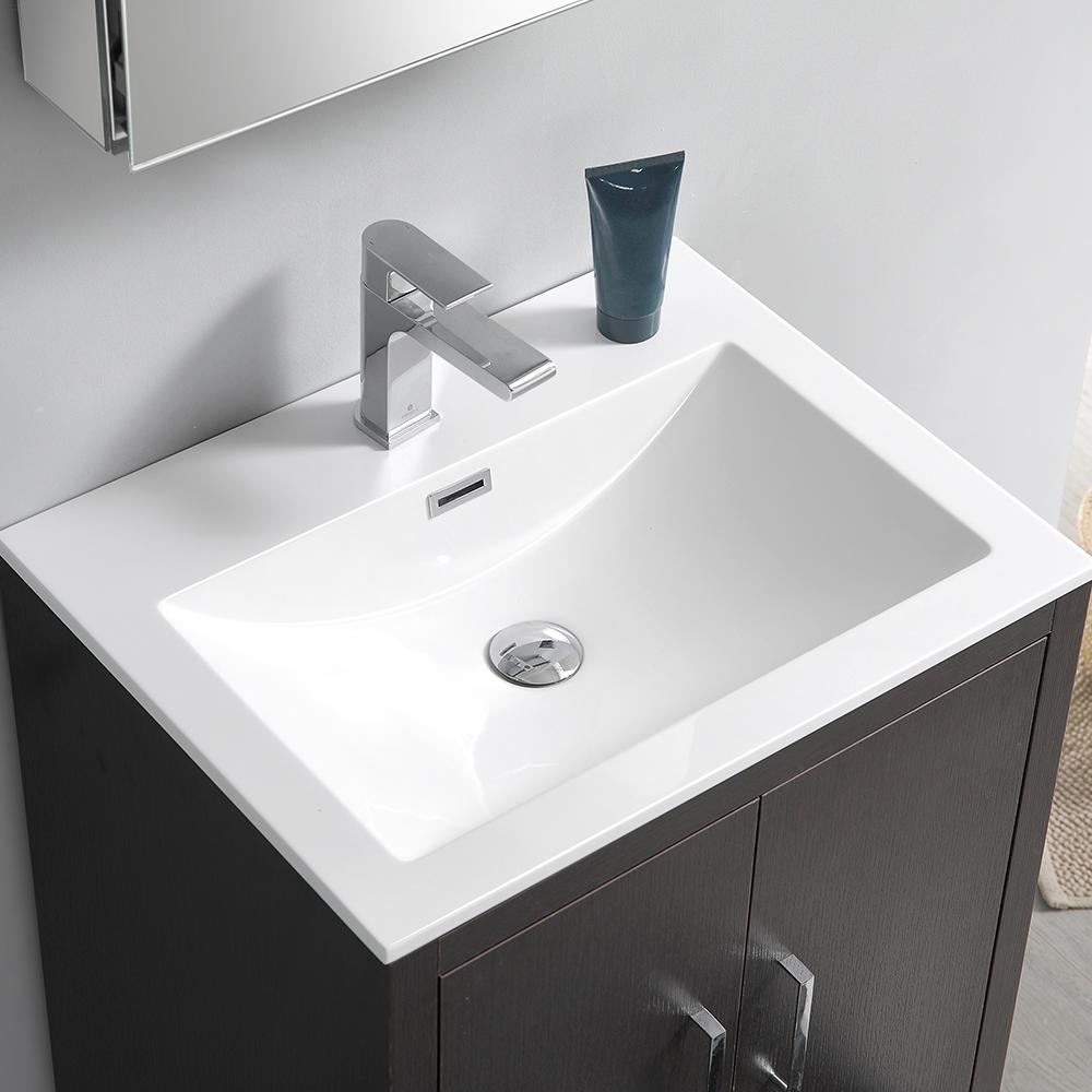 Fresca Imperia 24" Free Standing Modern Bathroom Vanity w/ Medicine Cabinet Vanity Fresca 