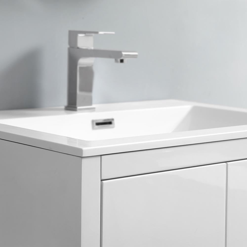 Fresca Imperia 24" Free Standing Modern Bathroom Vanity w/ Medicine Cabinet Vanity Fresca 