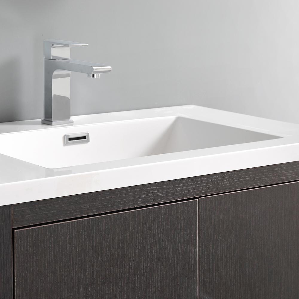 Fresca Imperia 30" Free Standing Modern Bathroom Vanity w/ Medicine Cabinet Vanity Fresca 