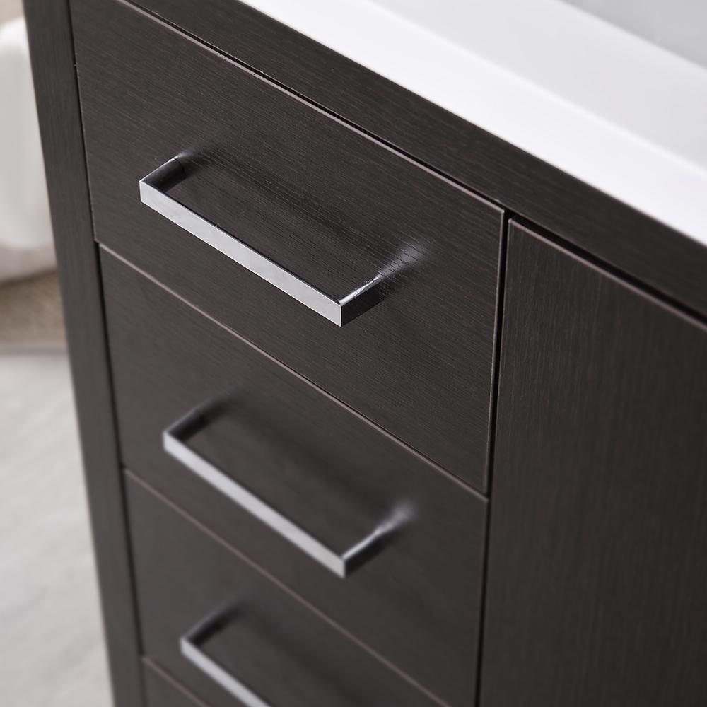 Fresca Imperia 36" Free Standing Modern Bathroom Vanity w/ Medicine Cabinet- Left Version Vanity Fresca 