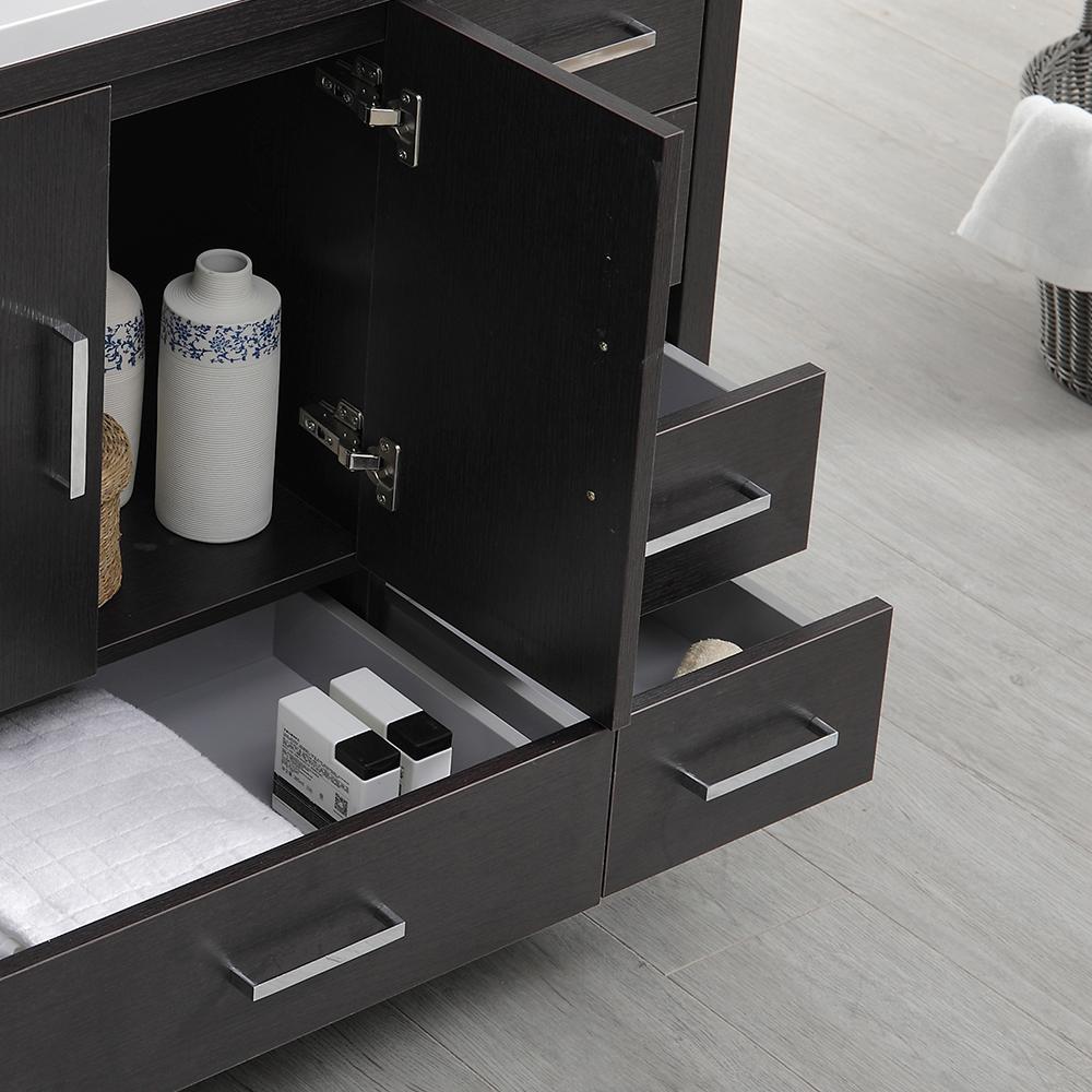 Fresca Imperia 36" Free Standing Modern Bathroom Vanity w/ Medicine Cabinet- Left Version Vanity Fresca 