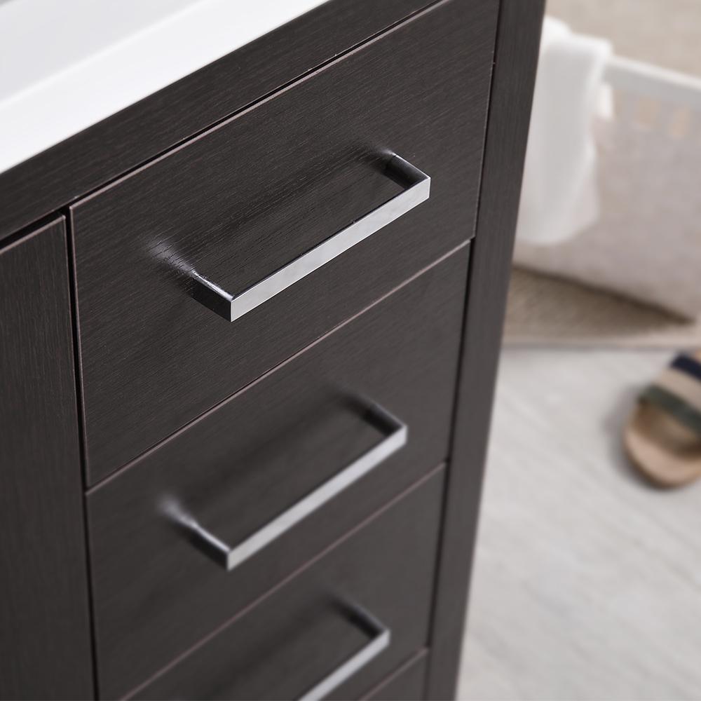 Fresca Imperia 36" Free Standing Modern Bathroom Vanity w/ Medicine Cabinet- Left Version Vanity Fresca 