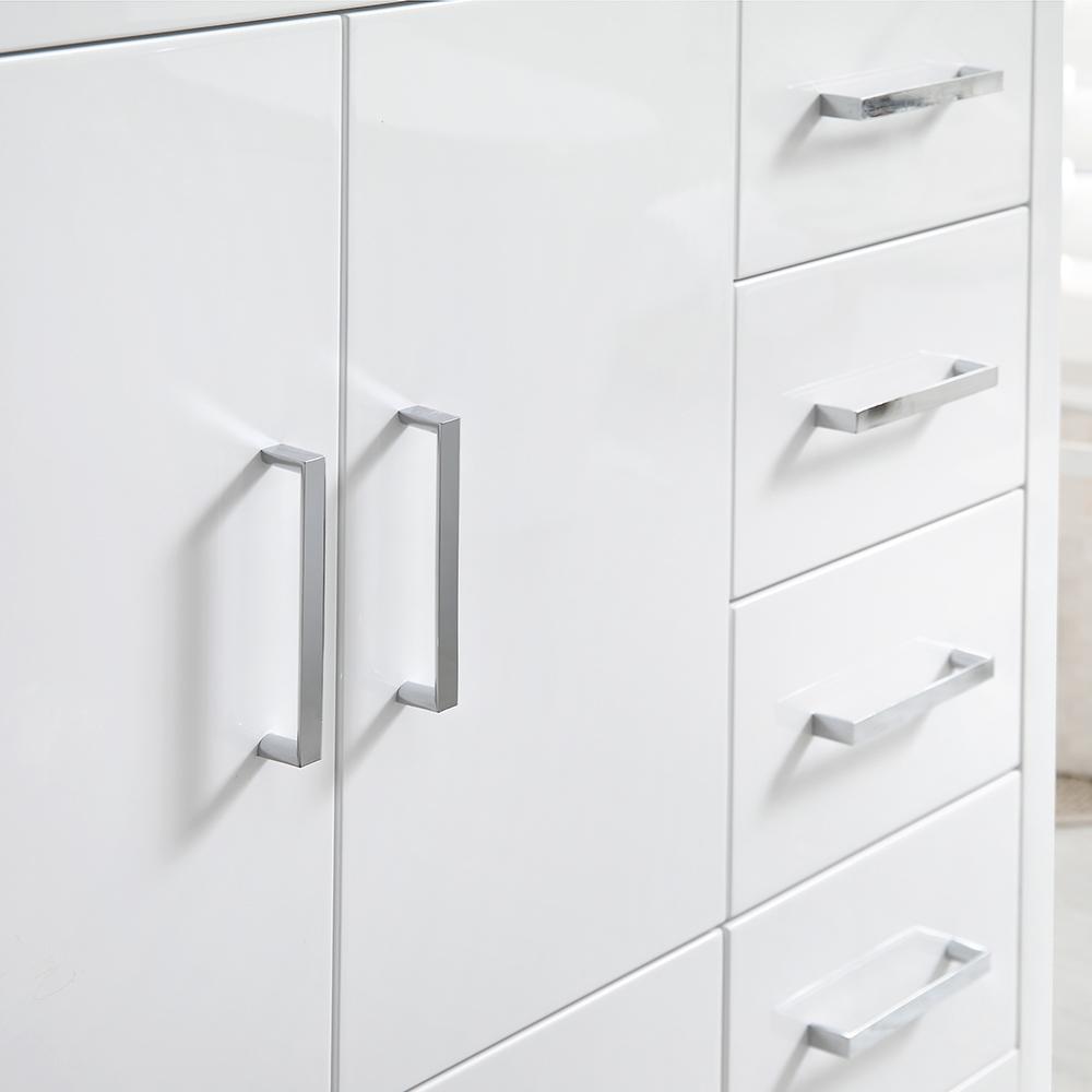 Fresca Imperia 36" Free Standing Modern Bathroom Vanity w/ Medicine Cabinet- Left Version Vanity Fresca 