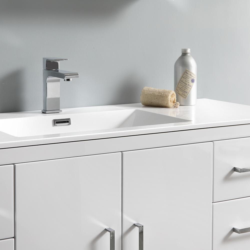 Fresca Imperia 48" Free Standing Modern Bathroom Vanity w/ Medicine Cabinet Vanity Fresca 