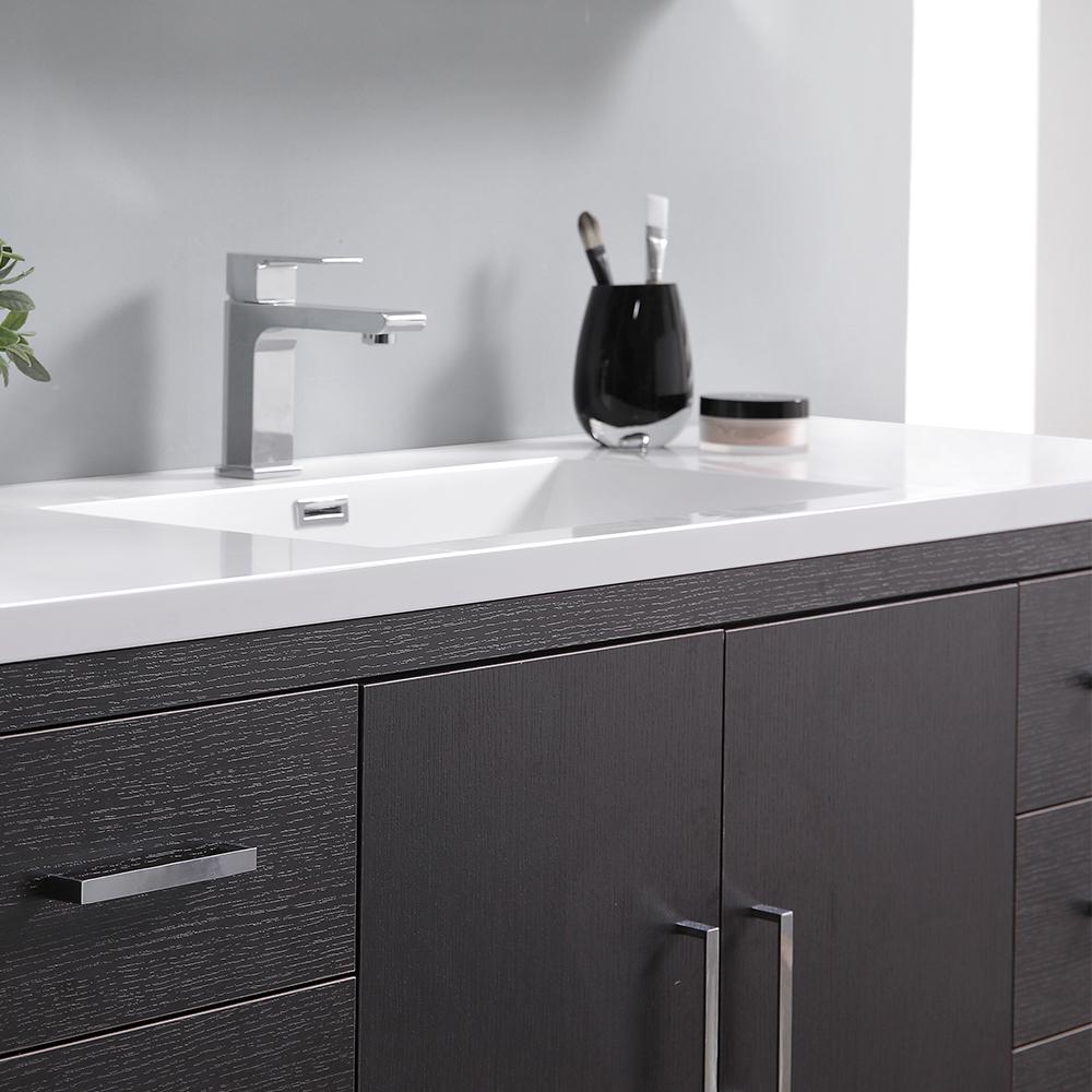 Fresca Imperia 60" Free Standing Single Sink Modern Bathroom Vanity w/ Medicine Cabinet Vanity Fresca 