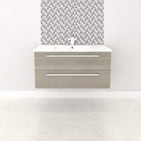 Thumbnail for Aria 36'' Modern Wall Hung Vanity 2 Drawers With Top by Cutler Vanity Cutler Kitchen & Bath 