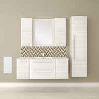 Thumbnail for White Chocolate 48''Modern Wall Hung Vanity 2 Doors & 2 Drawers With Top by Cutler Vanity Cutler Kitchen & Bath 