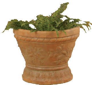Fiori Pot Cast Stone Outdoor Garden Planter Planter Tuscan 