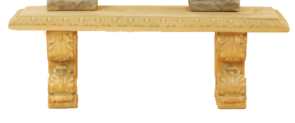 Florentine Garden Bench Cast Stone Outdoor Garden Planter Planter Tuscan 