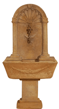 Thumbnail for Foritalico Wall Outdoor Cast Stone Garden Fountain For Spout Fountain Tuscan 