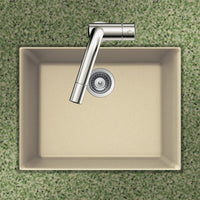 Thumbnail for Houzer SAND Quartztone Series Granite Undermount Single Bowl Kitchen Sink, Sand Kitchen Sink - Undermount Houzer 