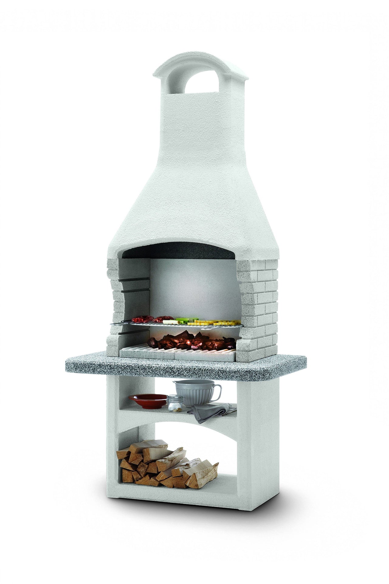 Palazzetti GALAPAGOS Barbecue Outdoor Cooking Grill By Paini Pizza Ovens Paini 