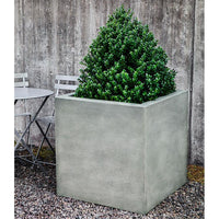 Thumbnail for Campania International Metropolis Cube Planter Urn/Planter Campania International 