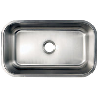 Thumbnail for Gourmetier GKUS3018 Undermount Single Bowl Kitchen Sink Kitchen Sink Kingston Brass Default Title 