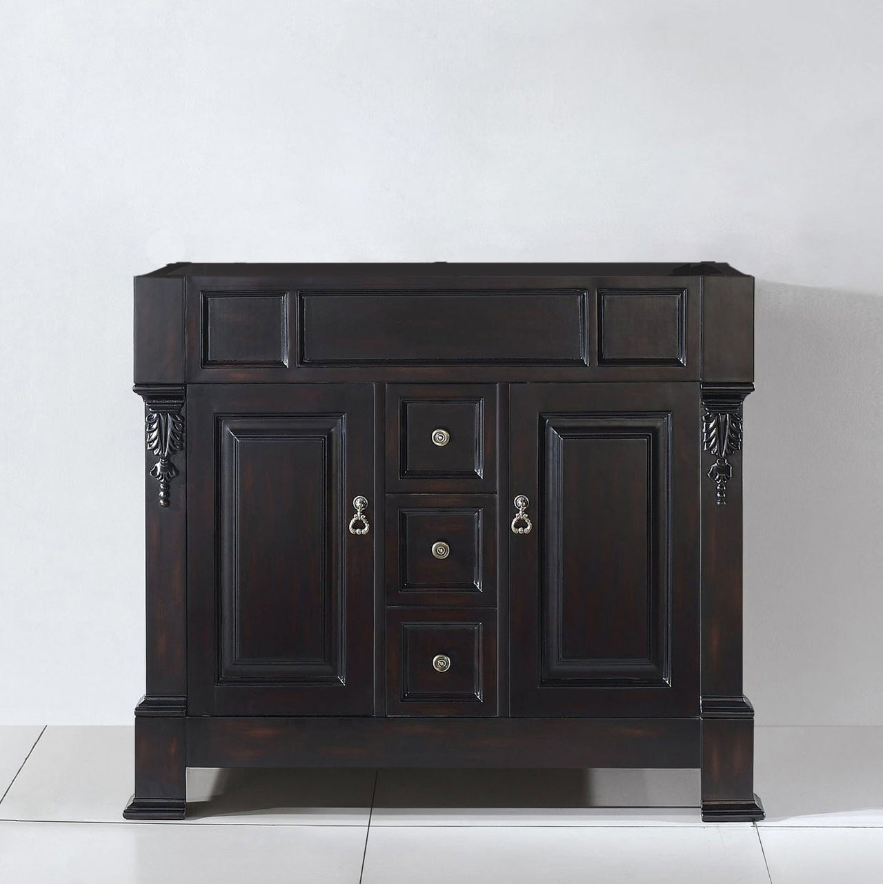Virtu USA Huntshire 40" Cabinet Only in Dark Walnut Vanity Virtu USA 