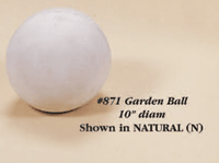 Thumbnail for Garden Ball Cast Stone Outdoor Garden Planter Planter Tuscan 