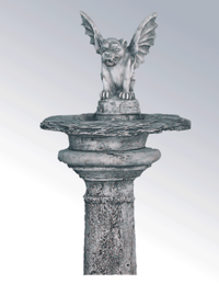 Thumbnail for Gargoyle Cast Stone Outdoor Garden Fountains With Spout Fountain Tuscan 