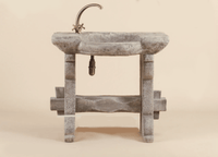 Thumbnail for Tuscan Garden Cast Stone Outdoor Fountan Fountain Tuscan 