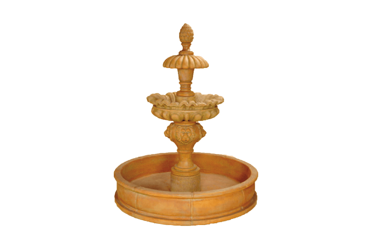 Mestre Pond Cast Stone Outdoor Fountain Fountain Tuscan 
