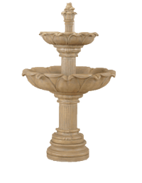 Thumbnail for Acquarossa Two Tier Cast Stone Outdoor Garden Fountain Fountain Tuscan 