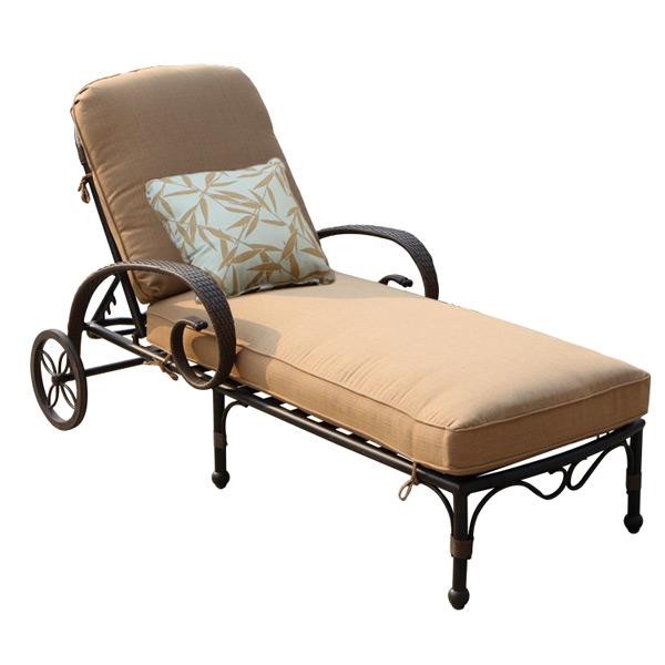 Grand Bonaire Weave Outdoor Chaise Outdoor Furniture Tuscan 