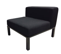 Thumbnail for Grand Luxe Aluminum Outdoor Armless Club Chair Outdoor Furniture Tuscan 
