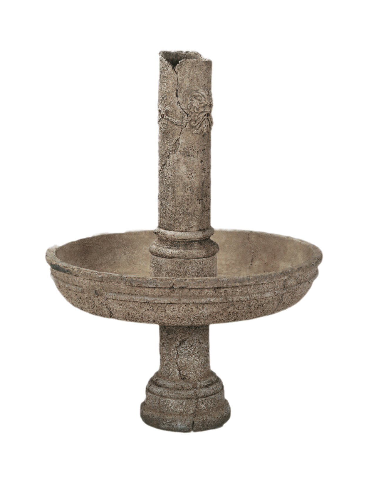 Green Man Ruin Cast Stone Outdoor Garden Fountains With Spout Fountain Tuscan 