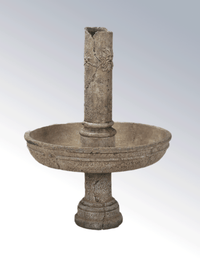 Thumbnail for Green Man Ruin Cast Stone Outdoor Garden Fountains With Spout Fountain Tuscan 