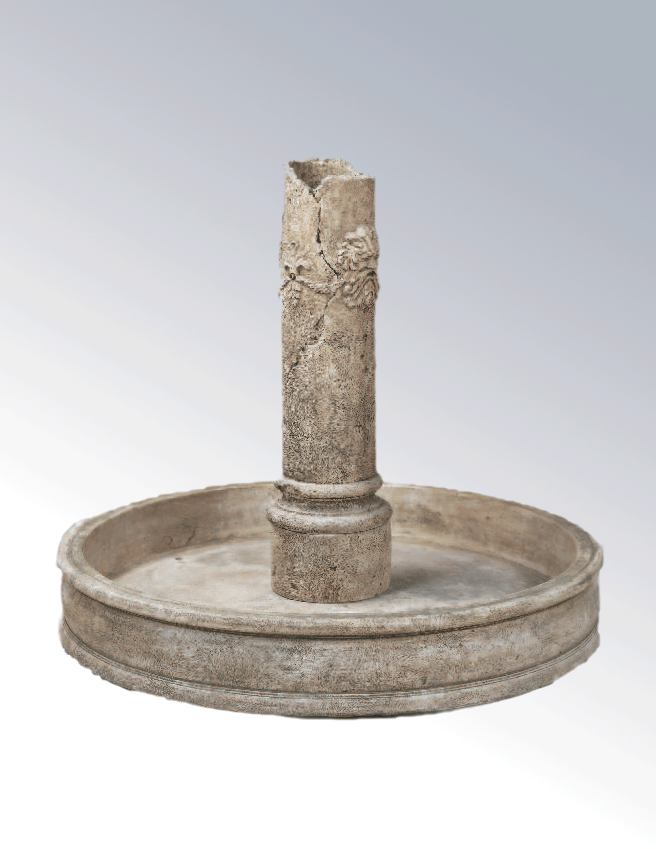Green Man Pond Cast Stone Outdoor Garden Fountain With Spout Fountain Tuscan 