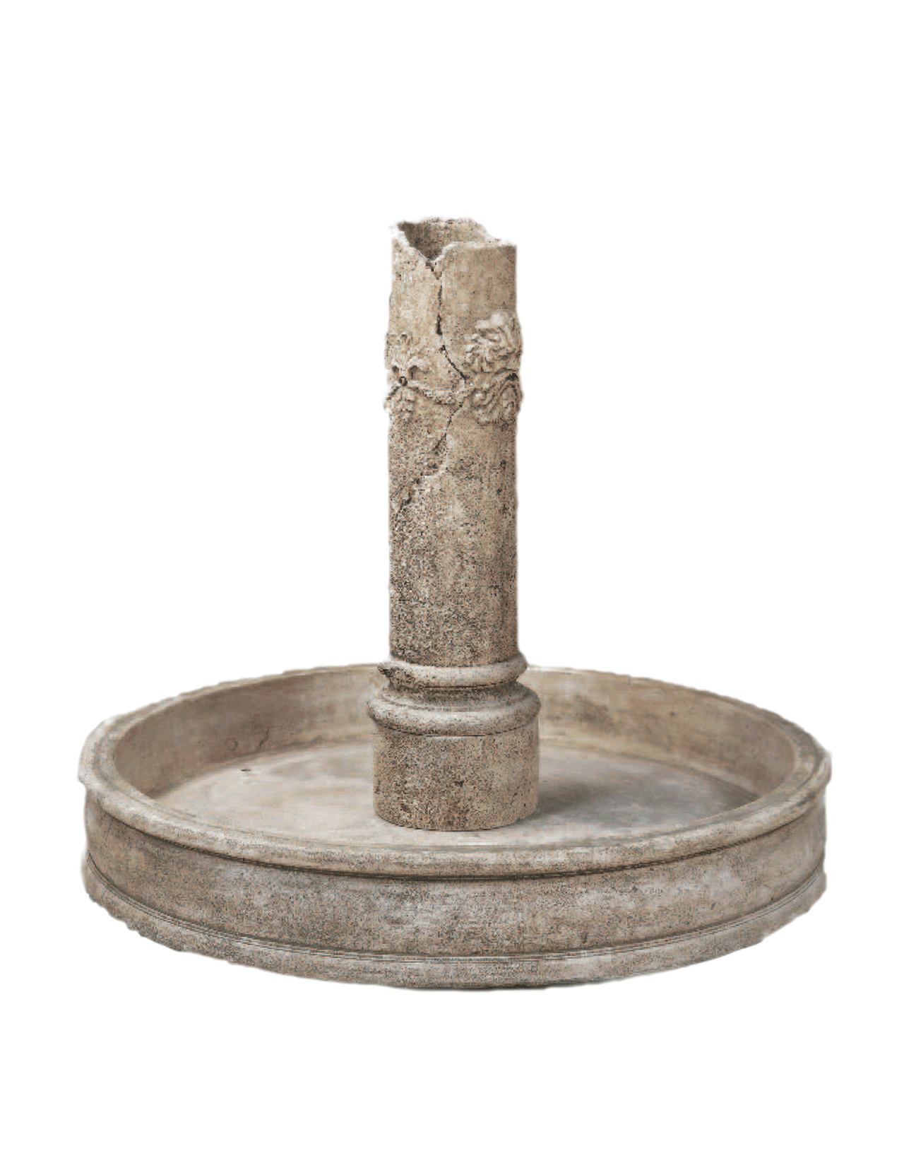 Green Man Pond Cast Stone Outdoor Garden Fountain With Spout Fountain Tuscan 