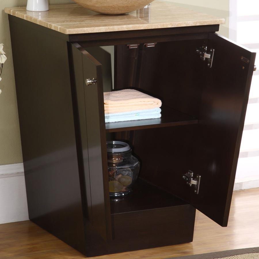 Silkroad 22" Modern Single Sink Bathroom Vanity Vanity Silkroad Exclusive 