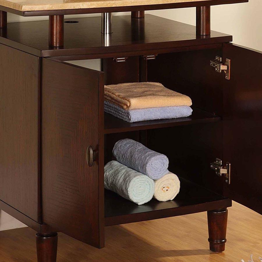 Silkroad 29" Modern Single Sink Bathroom Vanity Vanity Silkroad Exclusive 