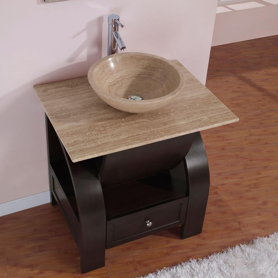 Silkroad 30" Modern Single Sink Bathroom Vanity Vanity Silkroad Exclusive 