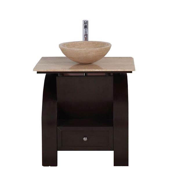 Silkroad 30" Modern Single Sink Bathroom Vanity Vanity Silkroad Exclusive 