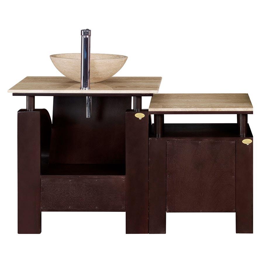 Silkroad 49" Modern Single Sink Bathroom Vanity Vanity Silkroad Exclusive 