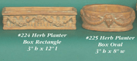 Thumbnail for Herb Planter Box Cast Stone Outdoor Garden Planter Planter Tuscan 