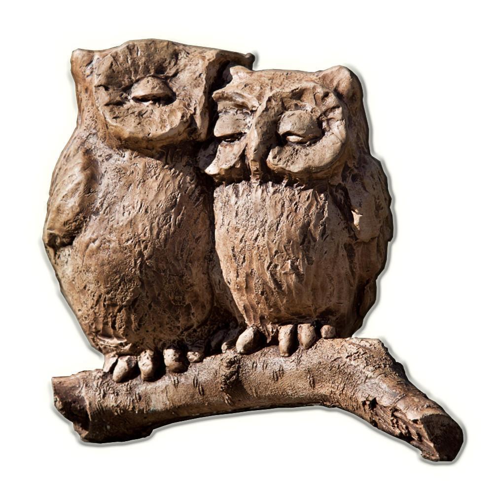 Campania International Cast Stone Honeymoon Owls Statuary Campania International 