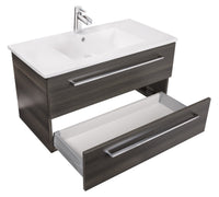 Thumbnail for Zambukka 36'' Modern Wall Hung Vanity 2 Drawers With Top by Cutler Vanity Cutler Kitchen & Bath 