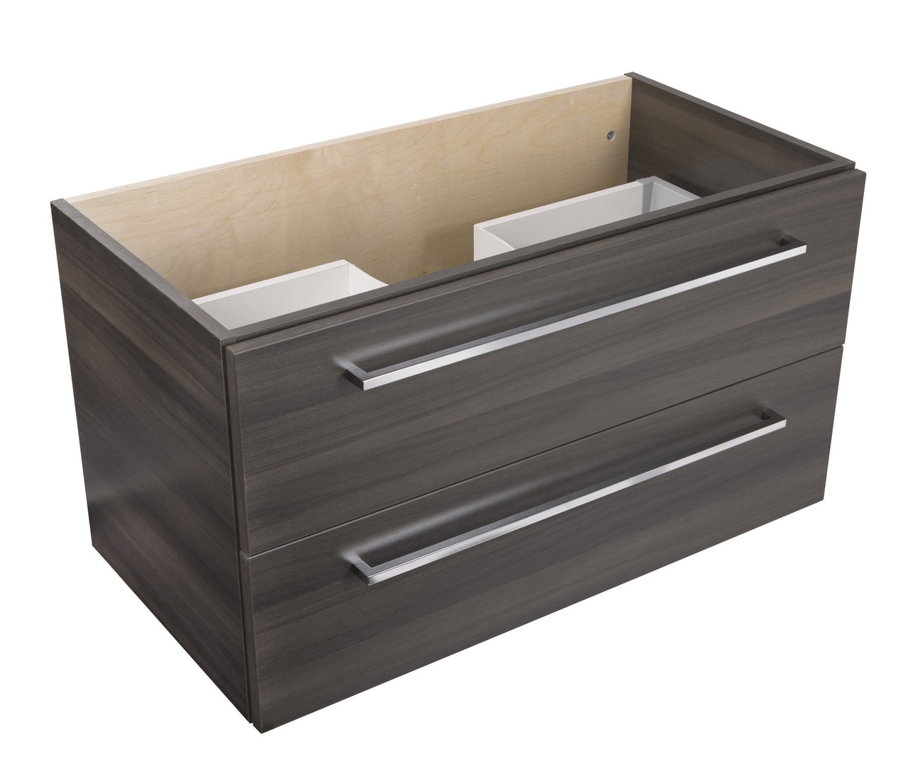 Zambukka 36'' Modern Wall Hung Vanity 2 Drawers With Top by Cutler Vanity Cutler Kitchen & Bath 