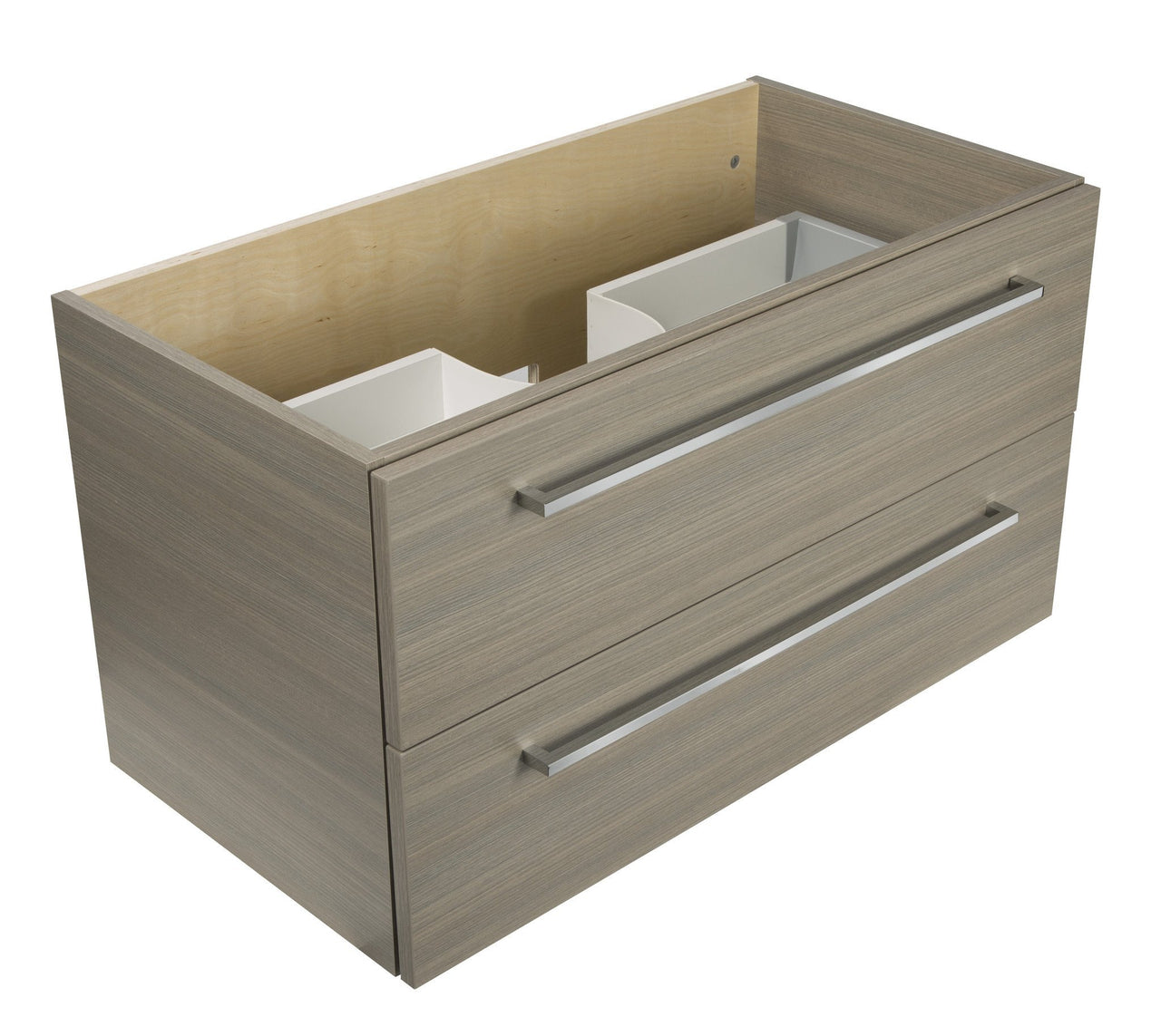 Aria 30'' Modern Wall Hung Vanity 2 Drawers With Top by Cutler Vanity Cutler Kitchen & Bath 